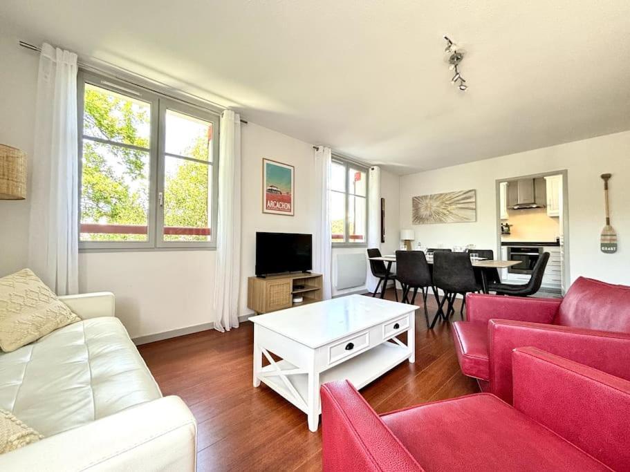 Agreable Appartement Proche De La Mer Arcachon Esterno foto